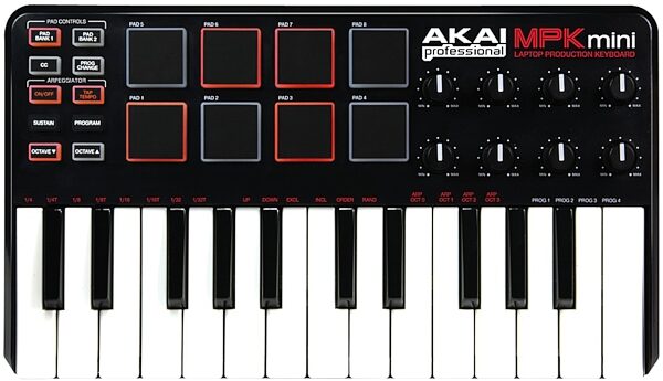 Akai MPK mini MIDI Controller Keyboard (25-Key), Main