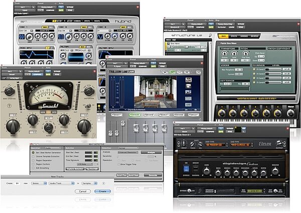 Digidesign Music Production Toolkit 2, Contents