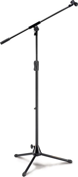 Hercules MS531B EZ Clutch Tripod Microphone Stand with Boom and EZ Mic Clip, New, Action Position Back