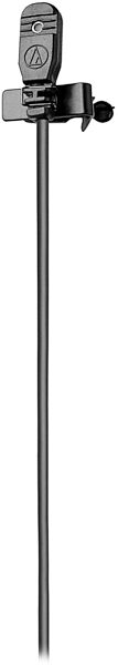 Audio-Technica MT830cH Omnidirectional Condenser Lavalier (Microphone Only), Black, For Wireless - cH, Action Position Back