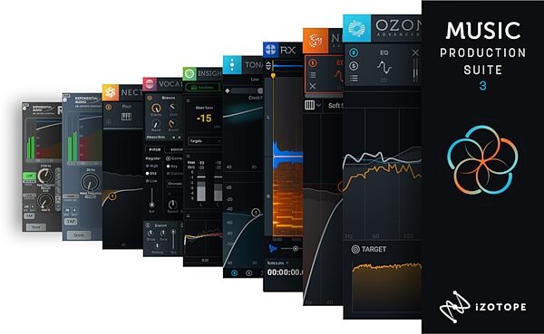 iZotope Music Production Suite 3 Software Bundle, Software Included
