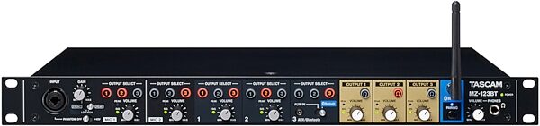 TASCAM MZ-123BT Commercial-grade Multi-Zone Mixer, New, Action Position Back