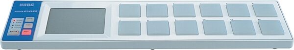 Korg nanoPAD USB MIDI Pad Controller, White - Front