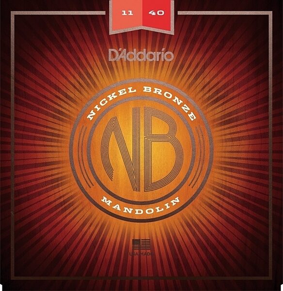 D'Addario Nickel Bronze Mandolin Strings, NBM1140