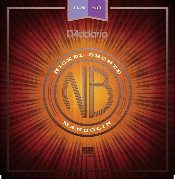 D'Addario Nickel Bronze Mandolin Strings, NBM11540