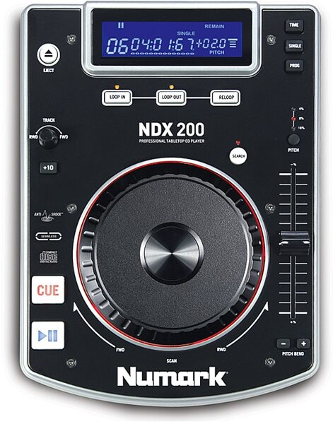 Numark NDX200 Tabletop CD Player, Main