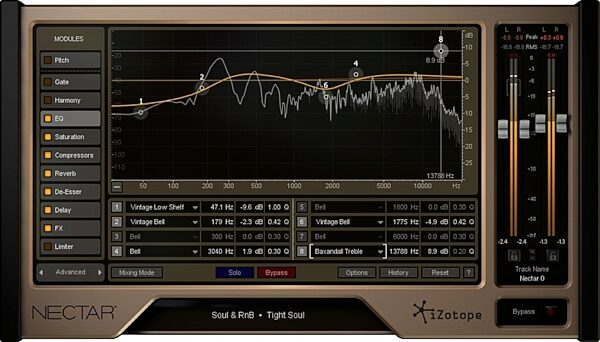 iZotope Nectar 2 Complete Vocal Suite Software, EQ