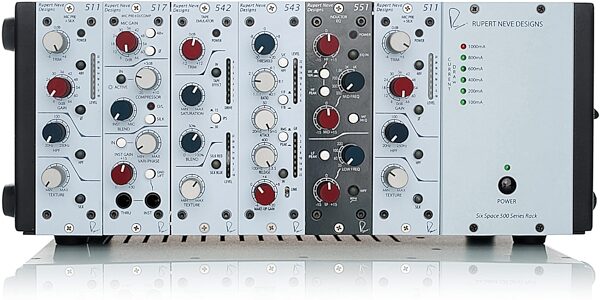 Rupert Neve Designs R6 Six-Space 500-Series Rack, New, Action Position Back