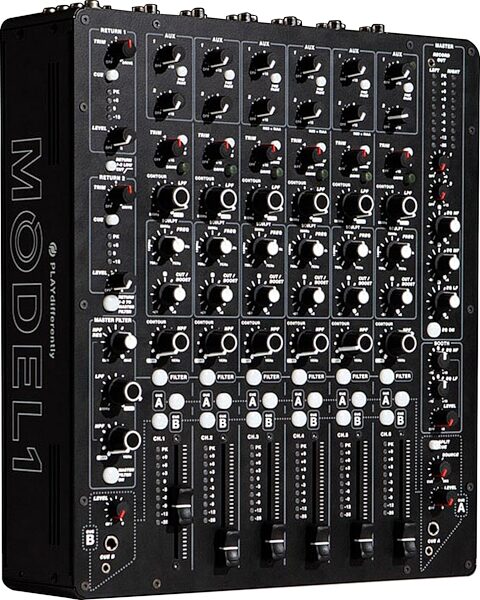 PLAYdifferently Model 1 DJ Mixer, Action Position Back