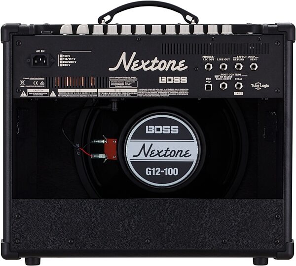 Boss Nextone Stage Guitar Combo Amplifier (40 Watts, 1x12"), Main Back