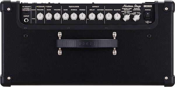 Boss Nextone Stage Guitar Combo Amplifier (40 Watts, 1x12"), Main Control Panel