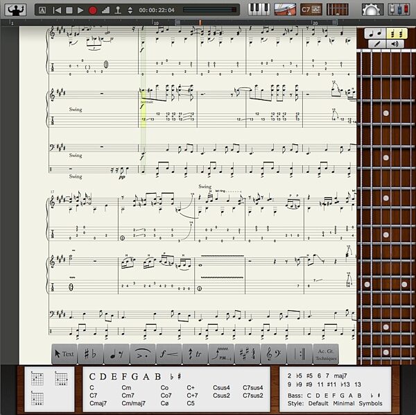 Notion Music Notion 4 Notation Software, Screenshot 3