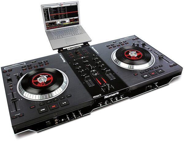 Numark NS7 DJ Performance Controller with Serato ITCH, Angle