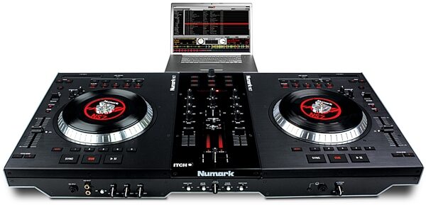 Numark NS7 DJ Performance Controller with Serato ITCH, Front
