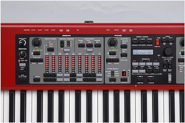 Clavia Nord Stage EX 76 76-Key Piano, Left Panel