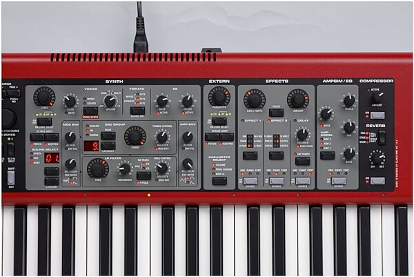 Clavia Nord Stage EX 88 88-Key Piano, Right Panel