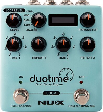 NUX Duotime NDD-6 Dual Delay Engine, New, Main