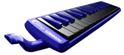 Hohner 32O Ocean Blue Melodica (with Case), Main