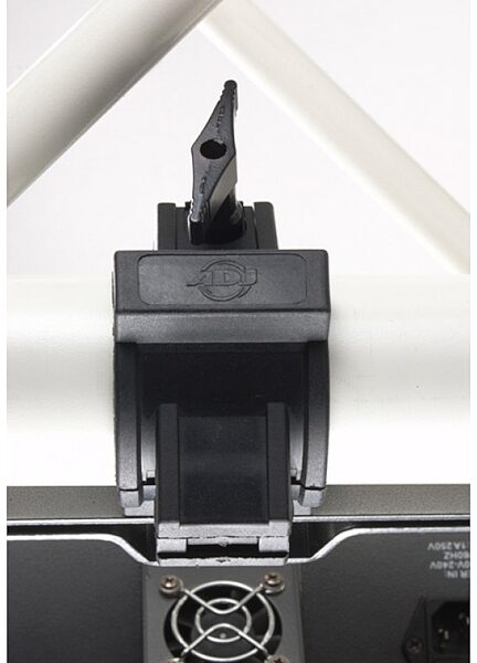 ADJ O-Clamp, Fits 1.5 inch or 2 inch Truss, Warehouse Resealed, In Use