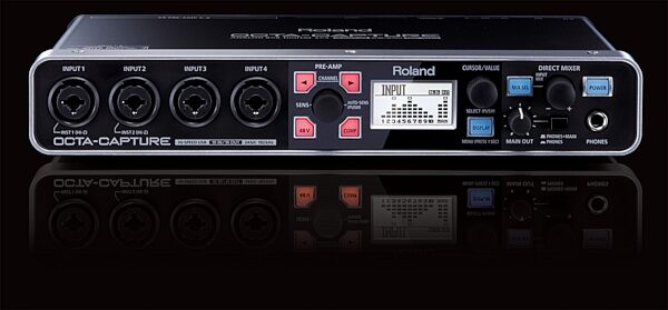 Roland UA-1010 Octa-Capture USB 2.0 Audio Interface, Front
