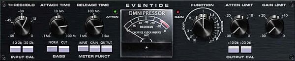 Eventide Omnipressor Dynamics Processor Plug-In Software, Main