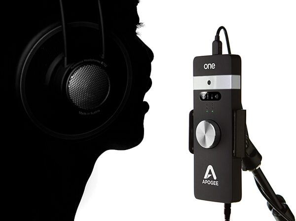 Apogee One Audio Interface for iPad and Mac, Glamour View 2