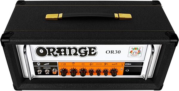 Orange OR30 Guitar Amplifier Head (30 Watts), Black, 30 Watts, Action Position Back