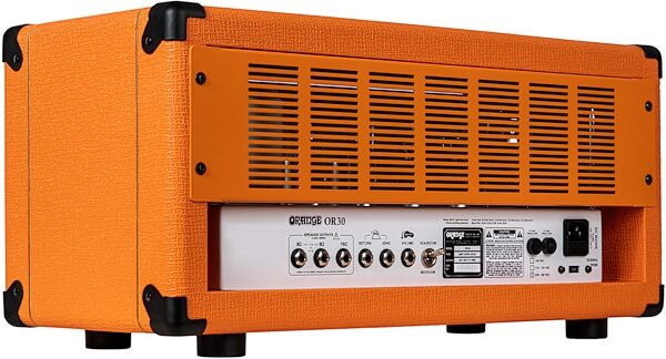 Orange OR30 Guitar Amplifier Head (30 Watts), Orange, 30 Watts, Action Position Back