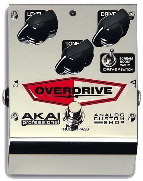Akai Drive3 Overdrive Pedal, Main