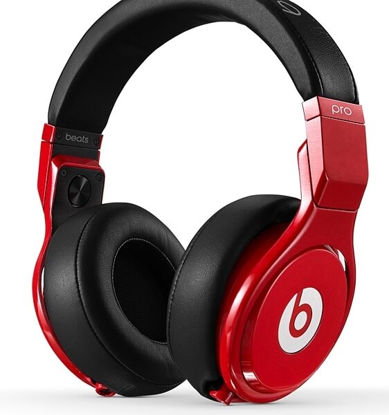 Beats Pro Over-Ear Headphones, Red