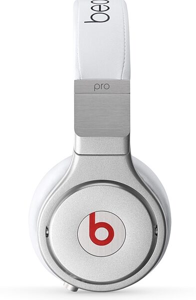 Beats Pro Over-Ear Headphones, White - Side