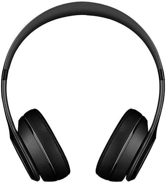 Beats Solo 2 On-Ear Headphones, Black - Front