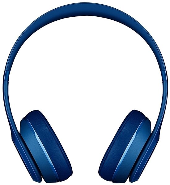 Beats Solo 2 On-Ear Headphones, Blue - Front