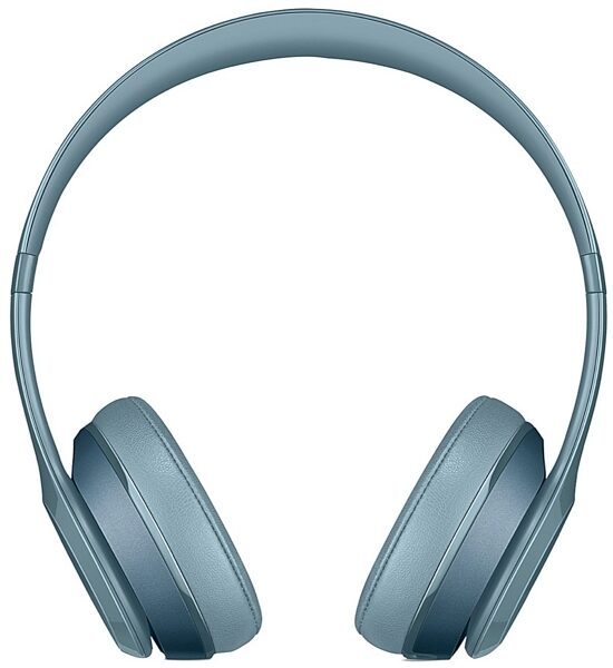 Beats Solo 2 On-Ear Headphones, Silver - Front
