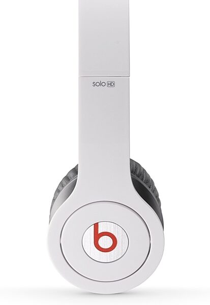 Beats By Dr. Dre Solo HD Headphones, White Side