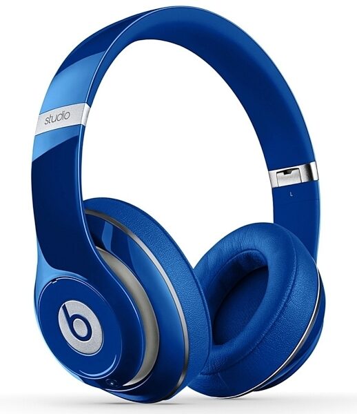 Beats Studio Wireless Over-Ear Headphones, Blue - Angle