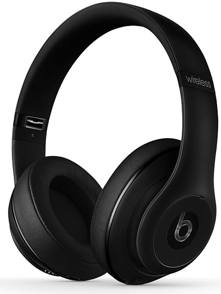 Beats Studio Wireless Over-Ear Headphones, Matte Black - Angle