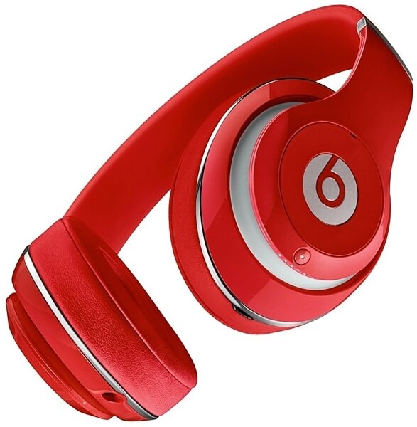 Beats Studio Wireless Over-Ear Headphones, Red - Bottom