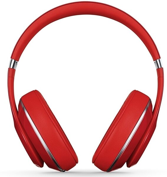 Beats Studio Wireless Over-Ear Headphones, Red - Front