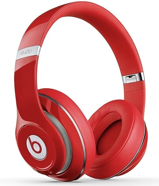 Beats Studio Wireless Over-Ear Headphones, Red