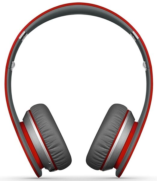 Beats Wireless On-Ear Headphones, Red - Front