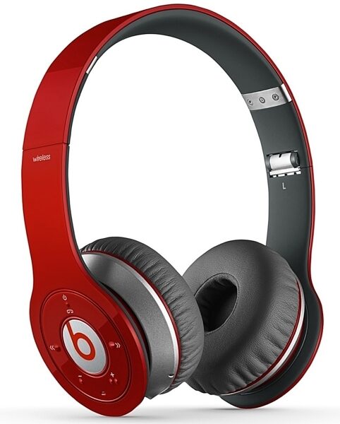 Beats Wireless On-Ear Headphones, Red