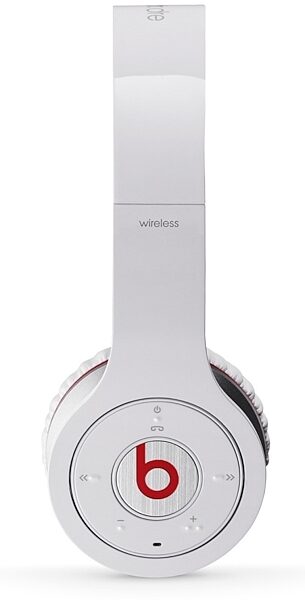 Beats Wireless On-Ear Headphones, White - Side