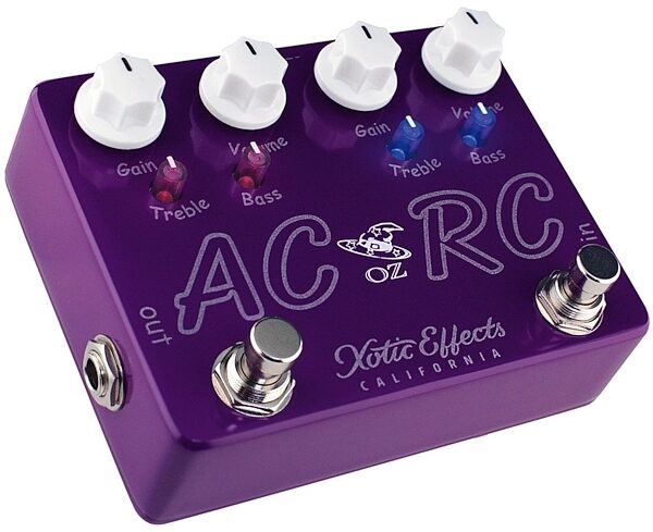 Xotic Limited Edition AC/RC Oz Noy Signature Boost Overdrive Pedal, Alt