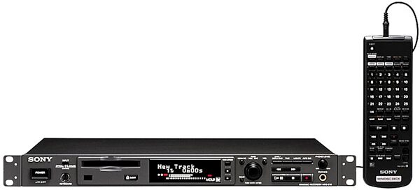 Sony MDSE10 Pro Rackmount MiniDisc Deck (1 Space), Main