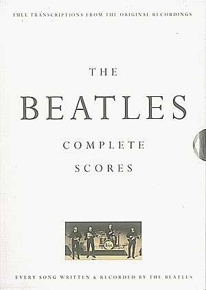 The Beatles Complete Scores Book, Main