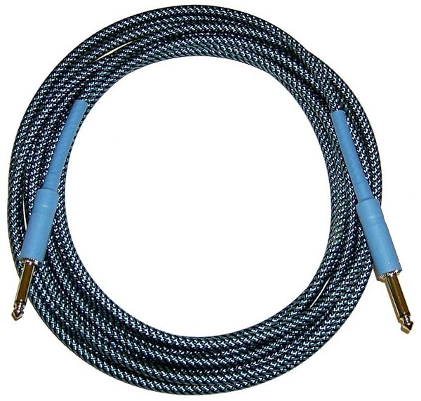 CBI Braided Instrument Cable (Blue), 10 foot, Main