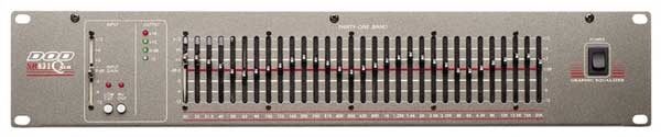 DOD SR831QXVLR Mono 31-Band Equalizer, Main