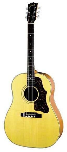 Gibson J50 Round Shoulder Acoustic-Electric Guitar (with Case), Main