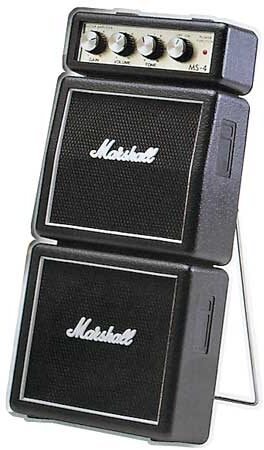 Marshall MS4 Not-So-Mini Mini Guitar Amplifier, New, Main